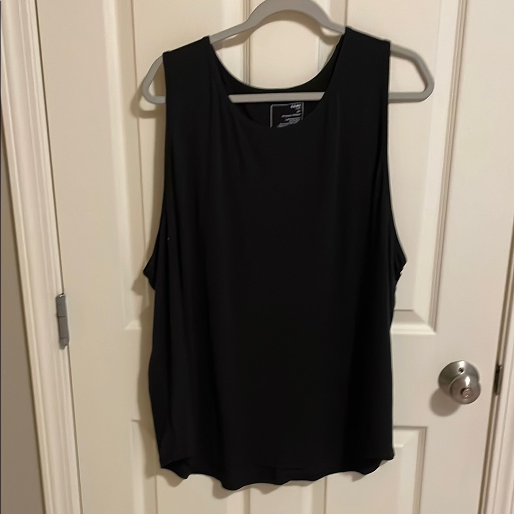 Universal Standard The Game 2XL Black Sleeveless Top
